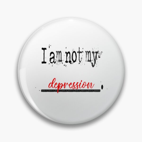 Item preview, I am not my depression designed and sold by Clistro.