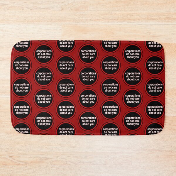 Item preview, Corporations Do Not Care About You designed and sold by voltzandvoices.