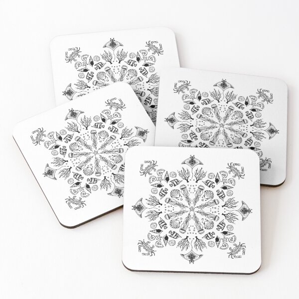 Item preview, Under The Sea Mandala designed and sold by Elizabeth Weglein.