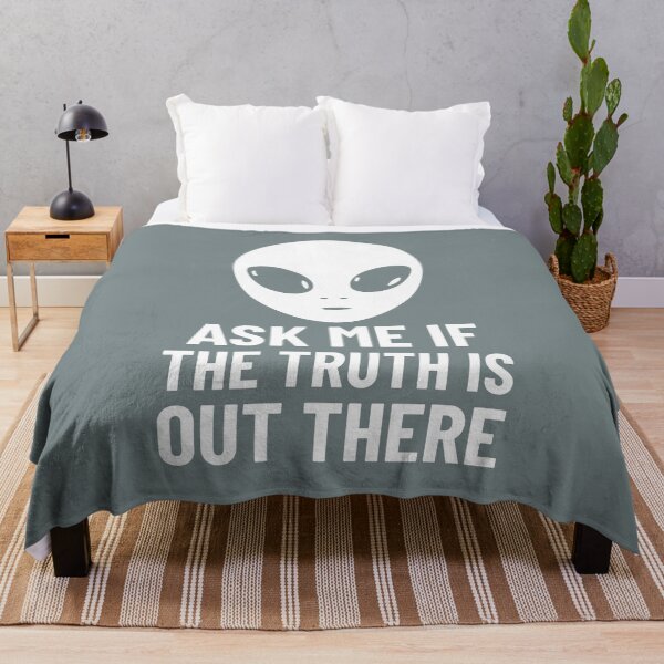 Item preview, ASK ME IF THE TRUTH IS OUT THERE designed and sold by AladdinMktgs.