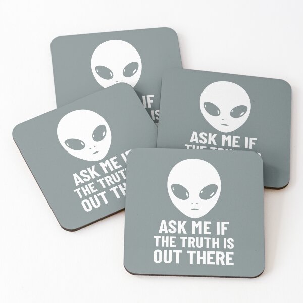 Item preview, ASK ME IF THE TRUTH IS OUT THERE designed and sold by AladdinMktgs.