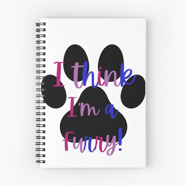 Item preview, I Think I'm a Furry! Graphic - Bi Colors designed and sold by DaddyKoti.