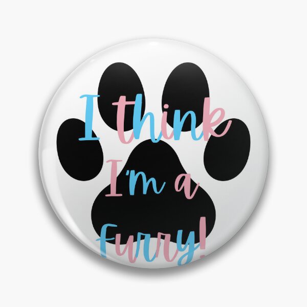 Item preview, I Think I'm a Furry! Graphic - Trans Colors designed and sold by DaddyKoti.