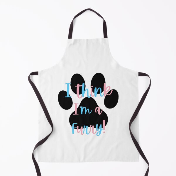 Item preview, I Think I'm a Furry! Graphic - Trans Colors designed and sold by DaddyKoti.