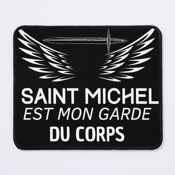 Item preview, SAINT MICHAEL IS MY BODYGUARD- TEE SHIRT RELIGION designed and sold by monoso0607.