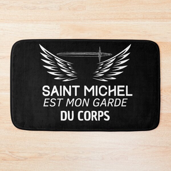 Item preview, SAINT MICHAEL IS MY BODYGUARD- TEE SHIRT RELIGION designed and sold by monoso0607.