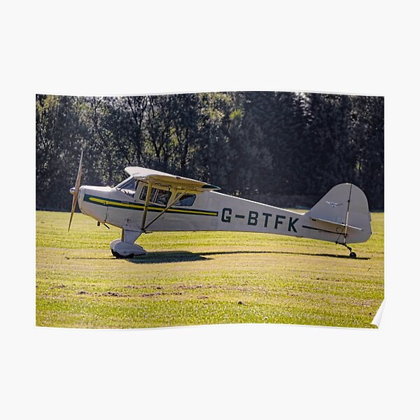 Taylorcraft BC-12D Twosome G-BTFK Poster
