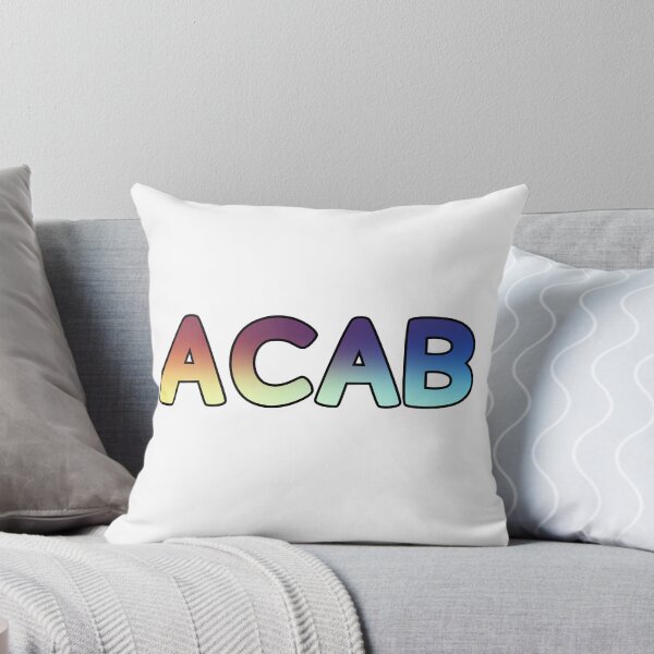 Item preview, ACAB in Rainbow Gradient  designed and sold by TheLilacBat.