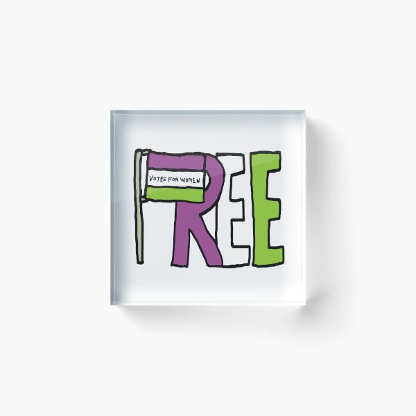 Item preview, Suffragette Flag designed and sold by Mark-Ewbie.