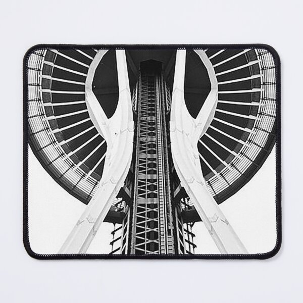 Item preview, Space Needle, Seattle Space Needle, Space Needle from underneath, Seattle World's Fair 1962 designed and sold by Nostrathomas66.