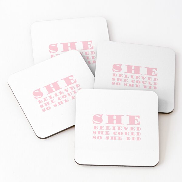 Item preview, She Believed She Could, So She Did designed and sold by Adidit.