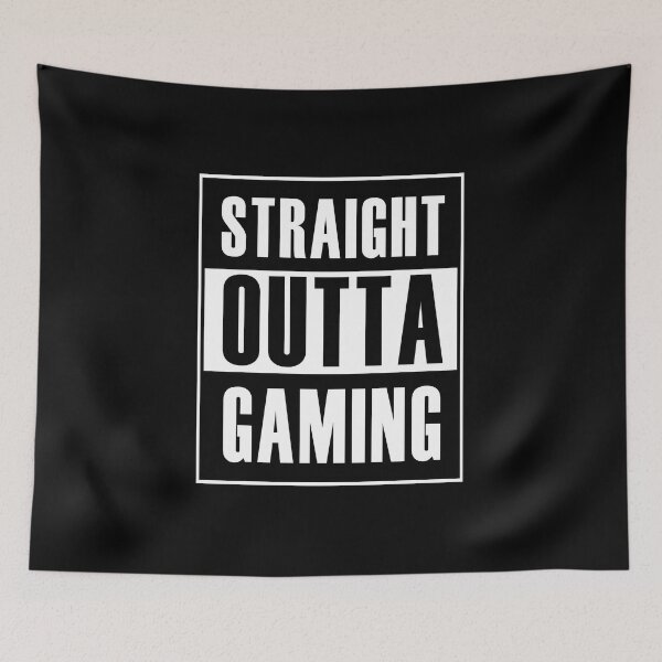 Item preview, Straight Outta Gaming (*ORIGINAL DESIGN*) designed and sold by crowbarr.