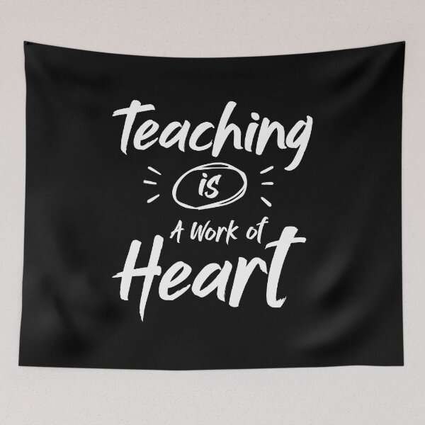 Item preview, Teaching is A Work of Heart designed and sold by BestComicss.