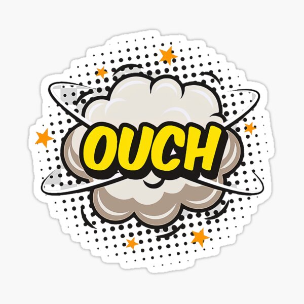 Item preview, Ouch designed and sold by ArtShare.