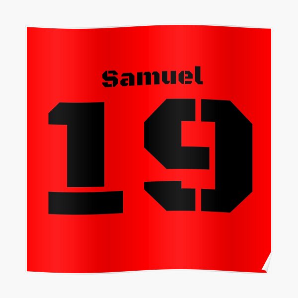 Deebo Samuel Number 19 Jersey San Francisco 49ers Inspired Poster for Sale  by ArchieMills2