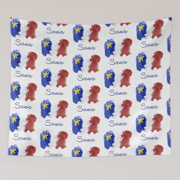 Artikelvorschau, Acadian Flag Pastellflüssigkeit Savoie - Drapeau acadien liquide pastel Savoie entworfen und verkauft von ColoursOfFrance.
