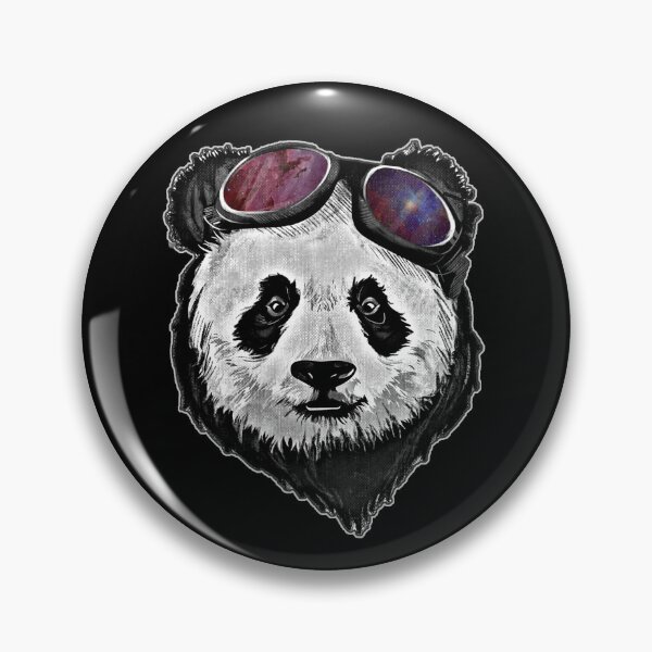 Item preview, Realistic Panda Bear with galactic glasses designed and sold by Chaos-Touch.