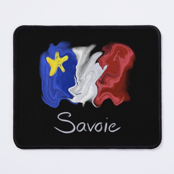 Item preview, Acadian Flag pastel liquid Savoie - Drapeau acadien liquide pastel Savoie designed and sold by ColoursOfFrance.