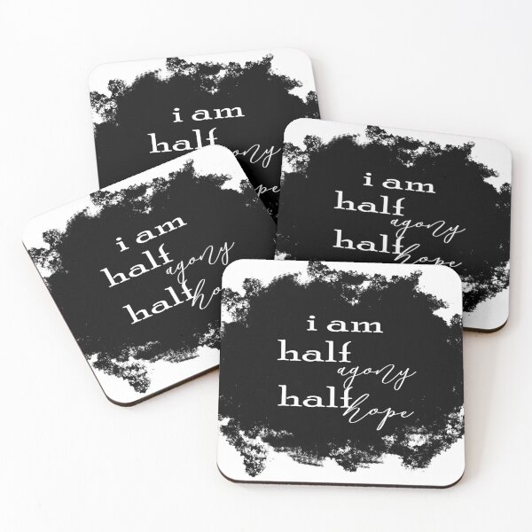 Item preview, I am half agony half hope designed and sold by Clistro.