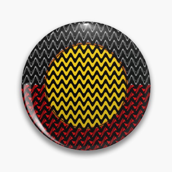 Item preview,  AMAZING  AUSTRALIAN ABORIGINAL FLAG  ART EXPRESSION WITH DOTS AND WAVES-11. designed and sold by Ralek.