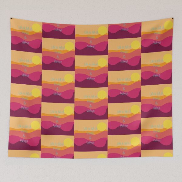Item preview, Life is full of Peaks & Valleys designed and sold by HeatherAP.