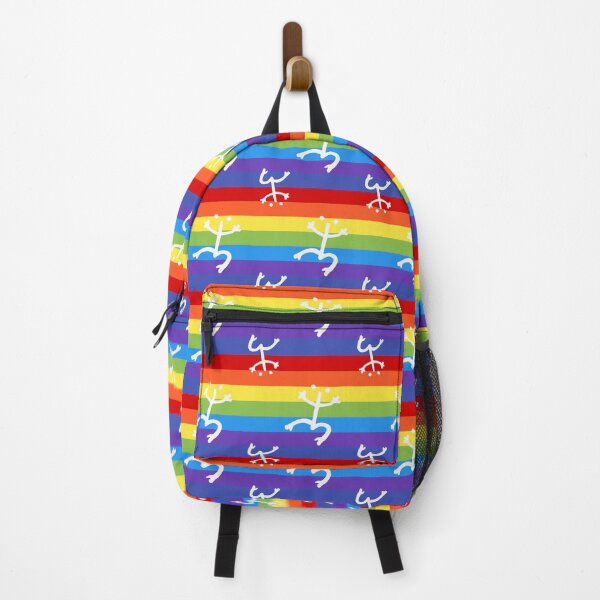 Item preview, Coqui Taino | Frog | Rainbow Pattern designed and sold by Art-y-Son.