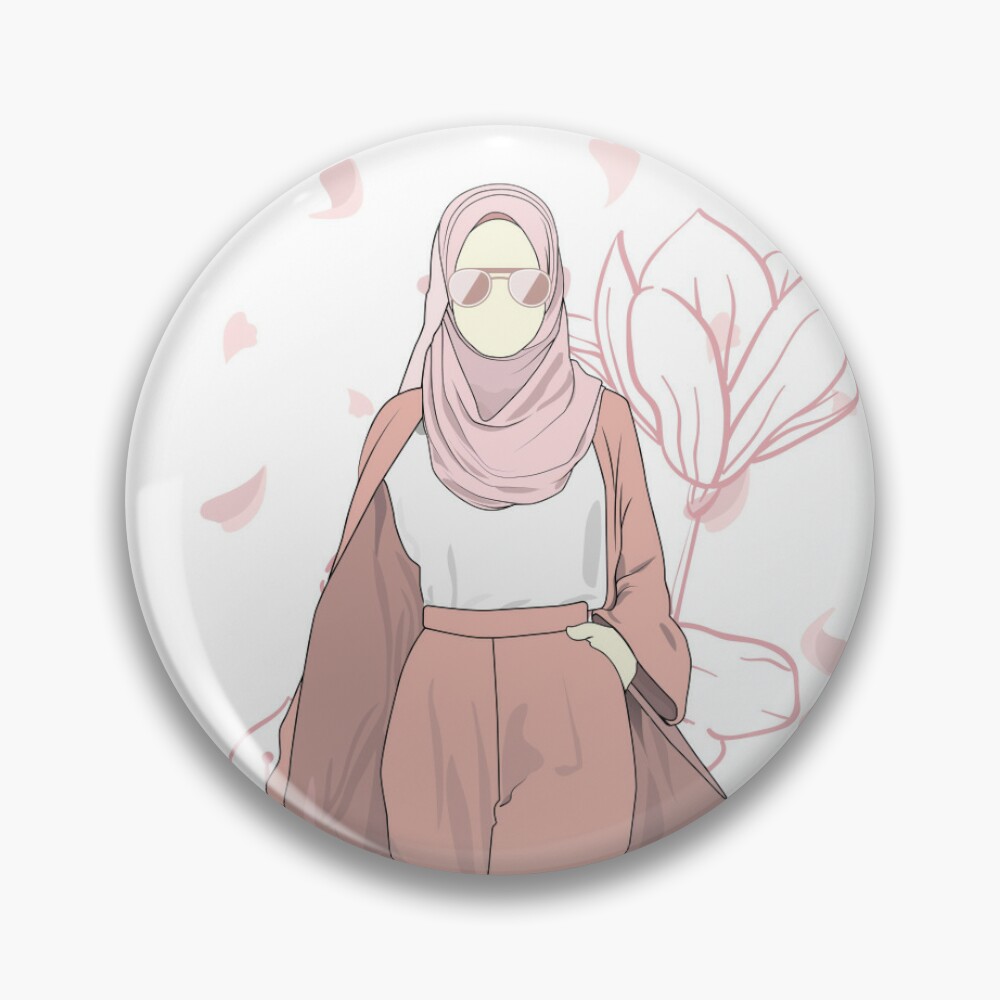 Arabic Attire Muslim Allah Stainless Steel Hijab Pin for Hijabi Women