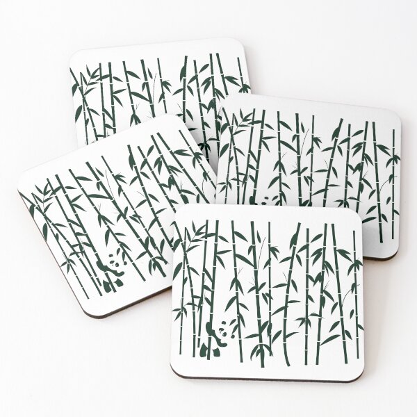 Item preview, Cute little Panda playing In bamboo forest  designed and sold by Faty-Za.