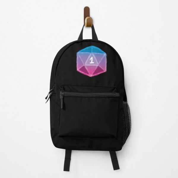 Item preview, Natural 1 | Hand Painted Nat 1 - Critical Fail D&D - Pink and Blue Gradient designed and sold by SqrlStudios.