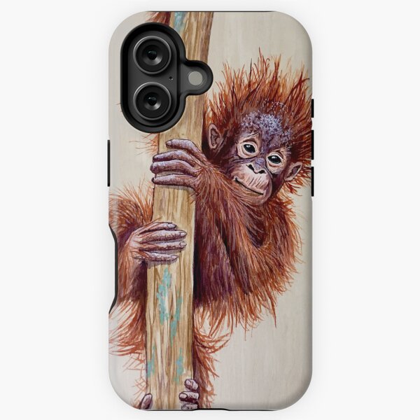 Young Orangutan iPhone Tough Case