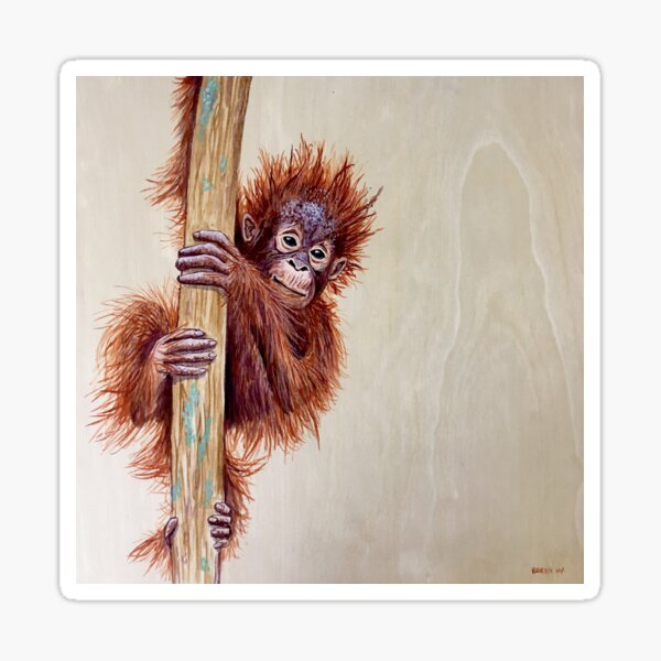 Item preview, Young Orangutan designed and sold by TheArtery2010.
