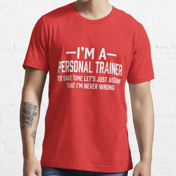 "Personal Trainer " Tshirt for Sale by AlwaysAwesome Redbubble personal trainer tshirts
