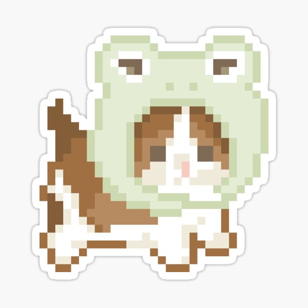 Cute Frog Cat PFP's Code & Price - RblxTrade