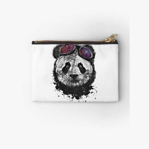 Item preview, Realistic Panda Bear with glasses and bamboo shadow designed and sold by Chaos-Touch.