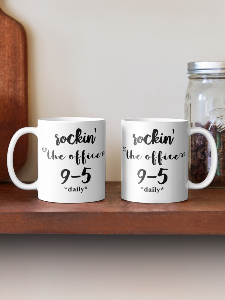 Alternate view of Rockin' the office Mug