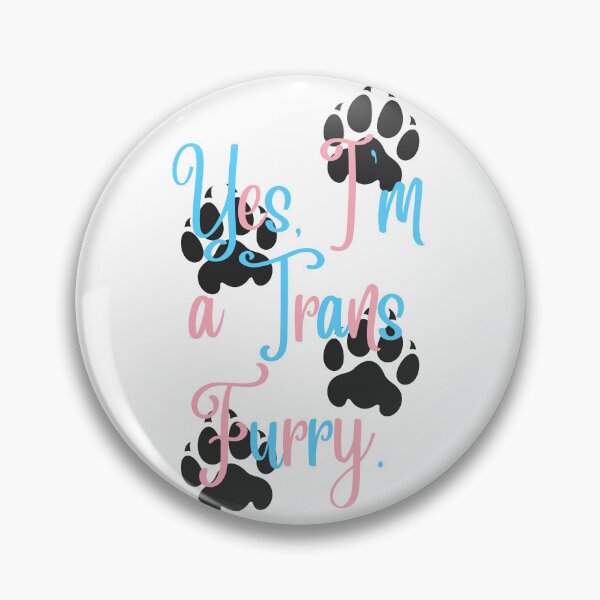 Item preview, Yes I'm a Trans Furry. Graphic - Trans Colors designed and sold by DaddyKoti.