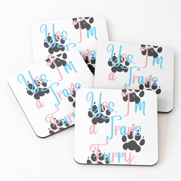 Item preview, Yes I'm a Trans Furry. Graphic - Trans Colors designed and sold by DaddyKoti.