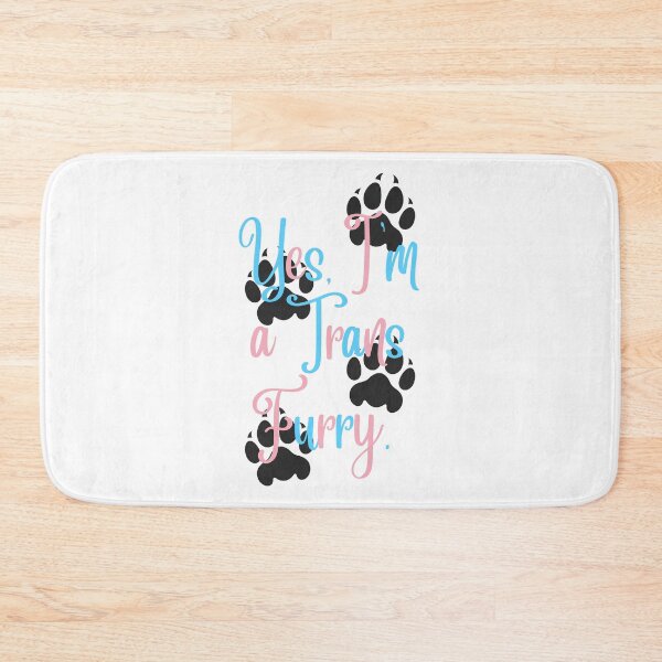 Item preview, Yes I'm a Trans Furry. Graphic - Trans Colors designed and sold by DaddyKoti.