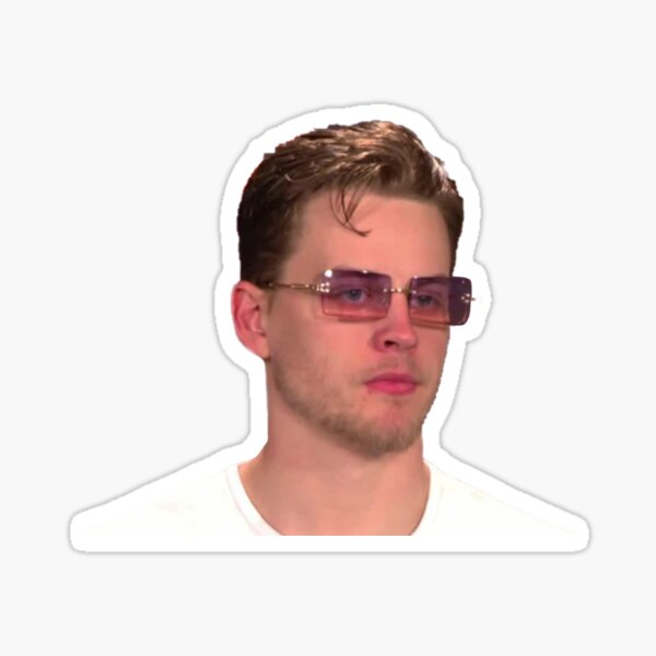 "Joe Burrow Glasses" Sticker for Sale by alwaysbeelegant Redbubble