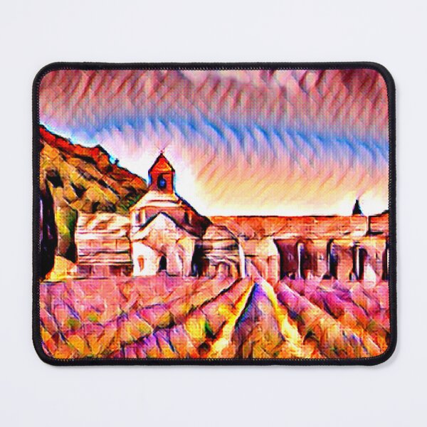 Item preview, Adventure French Countryside - Bright Colorful Modern Illustration Art Print – Abstract Europe Travel Poster designed and sold by MrGiftee.