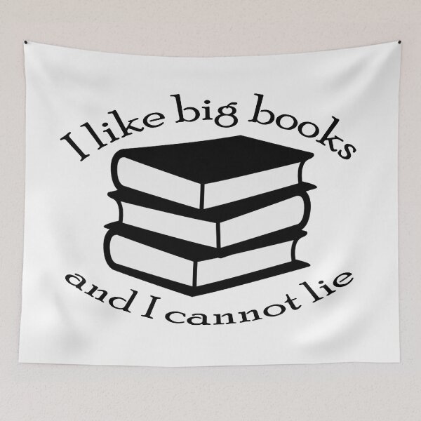 Item preview, Me gustan los libros grandes y no puedo mentir. designed and sold by Clistro.