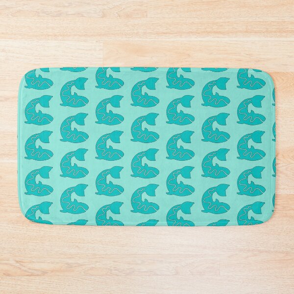 Item preview, Native American Inspired Fish Turquoise Blue designed and sold by Havocgirl.