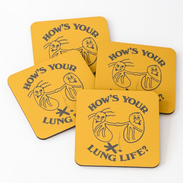 Item preview, How's Your Lung Life? Vintage Anti-Smoking Campaign designed and sold by ourkid.