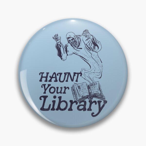 Item preview, Haunt Your Library ● Bookworm Reading Lover Design designed and sold by ourkid.