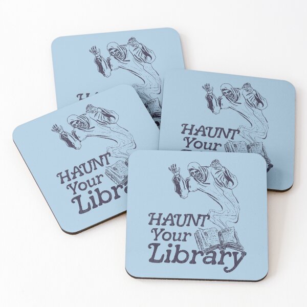 Item preview, Haunt Your Library ● Bookworm Reading Lover Design designed and sold by ourkid.