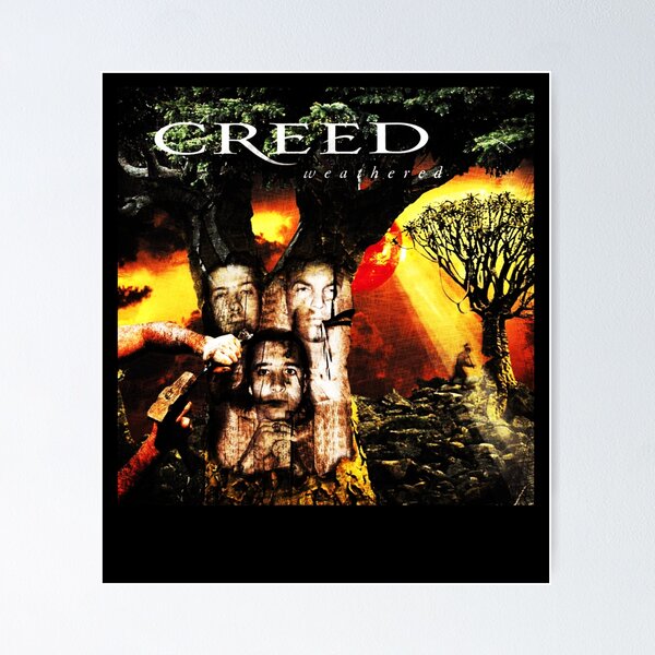 Creed My Sacrifice Album Cover Sticker