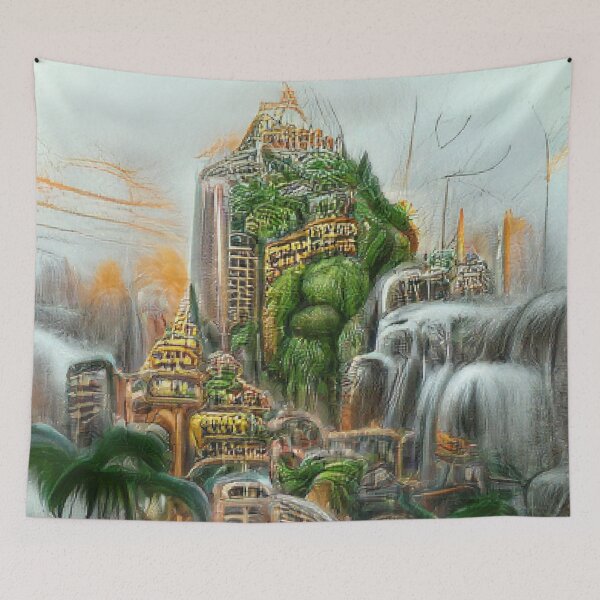 Item preview, Hightower Surrounded By The Woods Art Work Paintings. designed and sold by Sloyar.