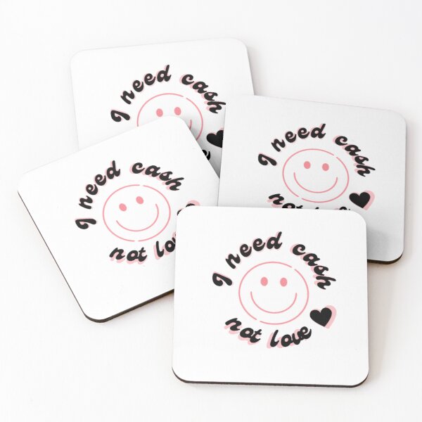 Item preview, I Need Cash Not Love Valentine's Day Design designed and sold by Malz03.