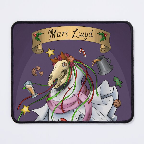 Item preview, Snacks and Booze with Mari Lwyd designed and sold by MrSpookyWolff.