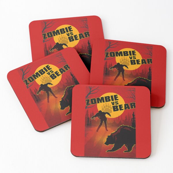 Item preview, Zombie vs Bear Awesome Graphic Art - Zombie  designed and sold by CattlettArt.